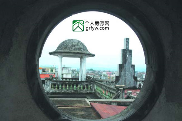 诏安县城天然楼天台精致如世界建筑博物馆
