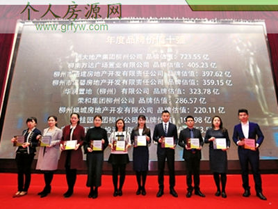 2016(第五届)柳州地产颁奖盛典举行记