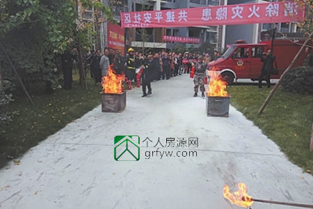 乐山市中区开展高层住宅小区灭火救援演练暨实战比武
