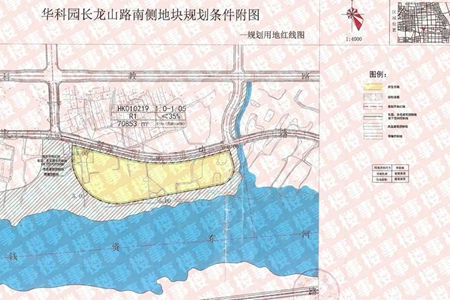 金坛华科园长龙山路南侧地块规划图