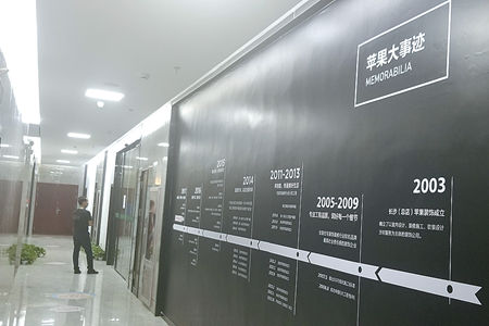 柳州苹果装饰公司办公室人去楼空