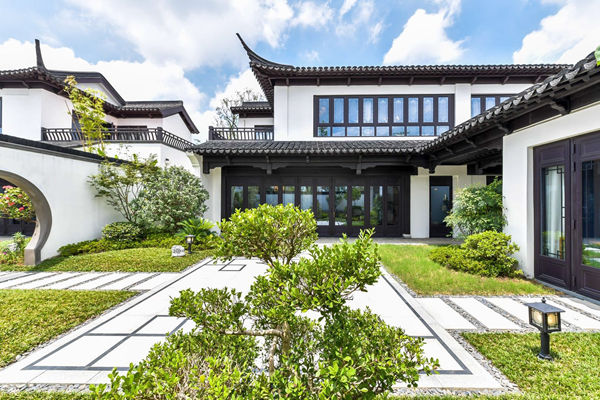 常州泰富江南印象园林院子